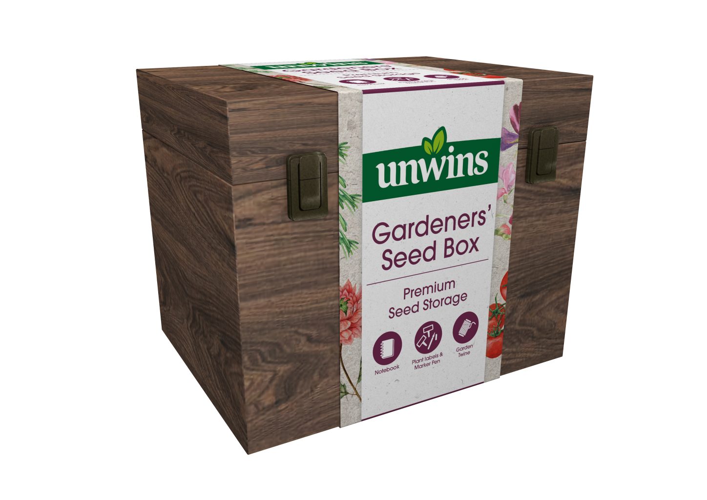 Unwins Gardeners Seed Box 3D