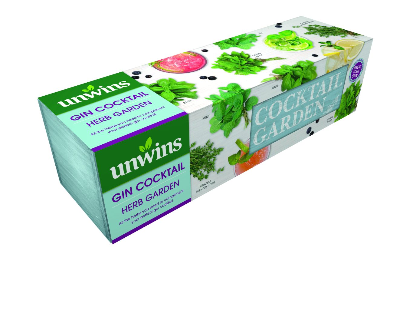 Unwins Gin Cocktail Kit 3D