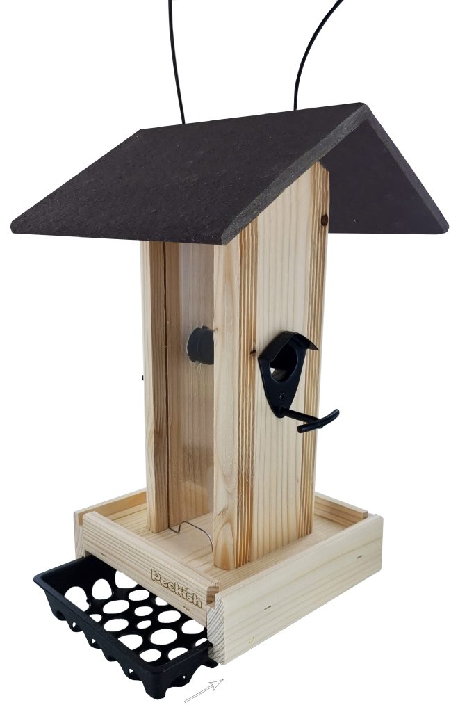 60051387 Peckish Woodland Feast Seed Suet Cake Feeder