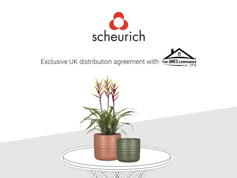 AMES Companies expands portfolio with exclusive UK distribution of Scheurich pots and planters