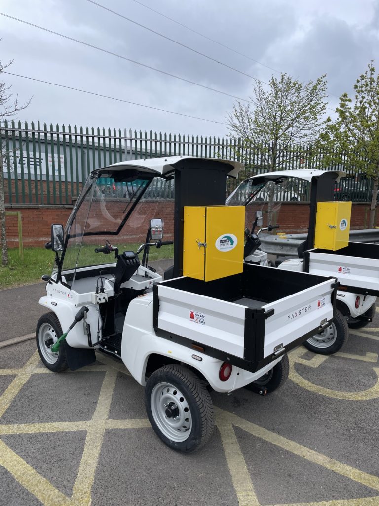 Paxster delivers for Sandwell Council 2 Sandwell Paxsters 3 IMG 5571 090525