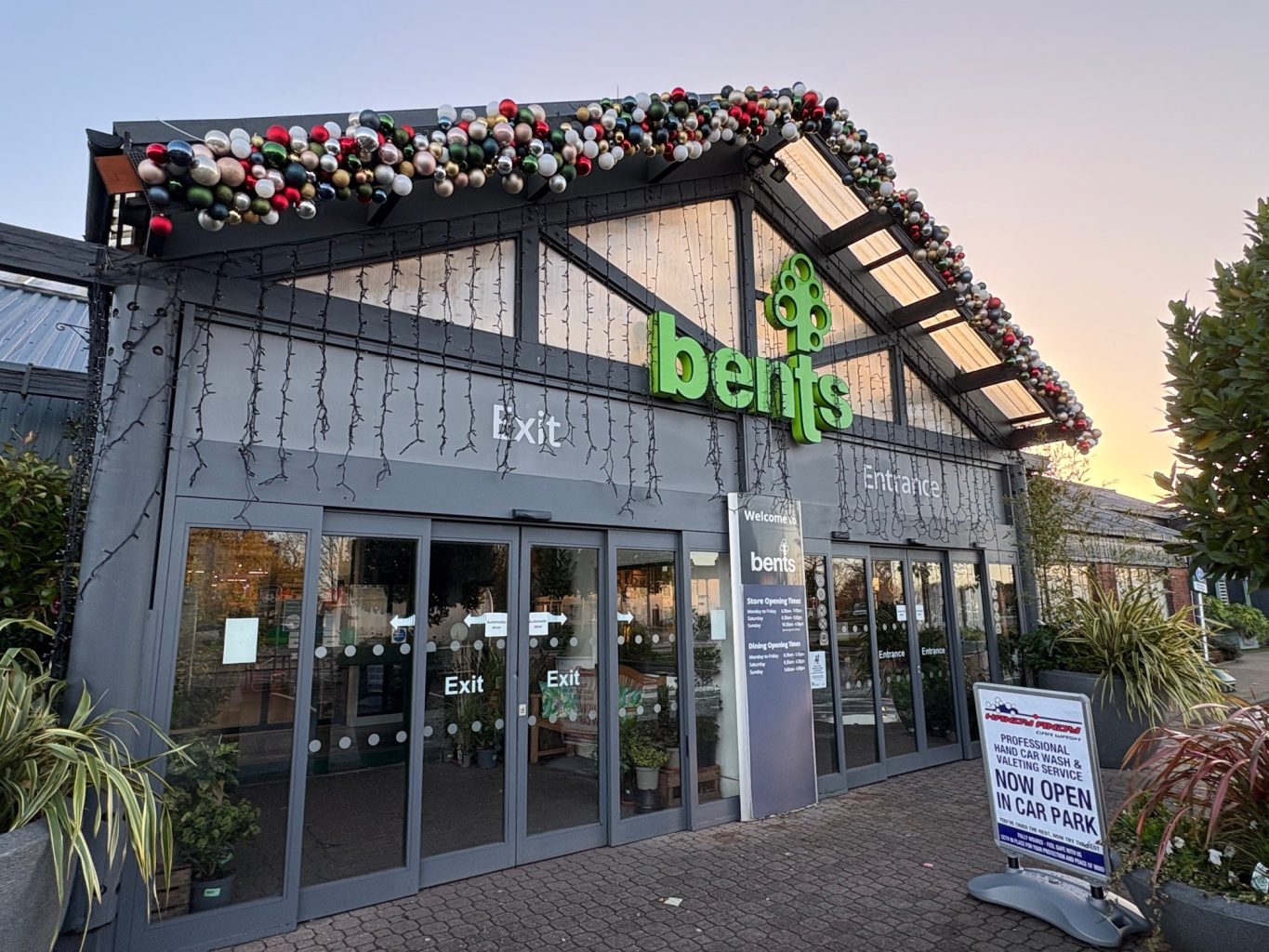 GCA reveals 2025 Christmas display competition winners 2 Bents first in the Destination Garden Centre Christmas comp category pic 1 GCA 2025