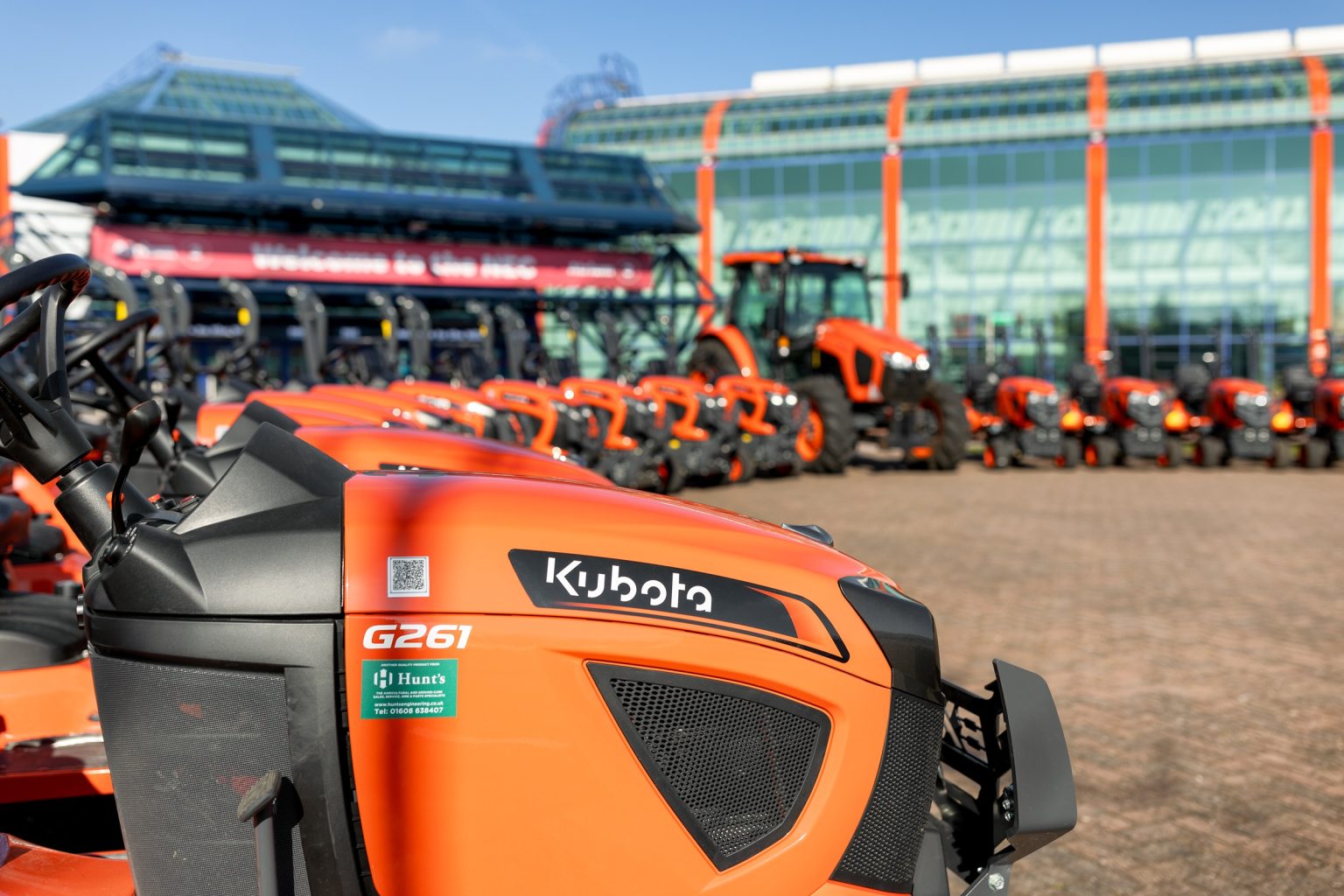 The Show Goes On with Kubota Fleet at The NEC 1 NEC 005 med
