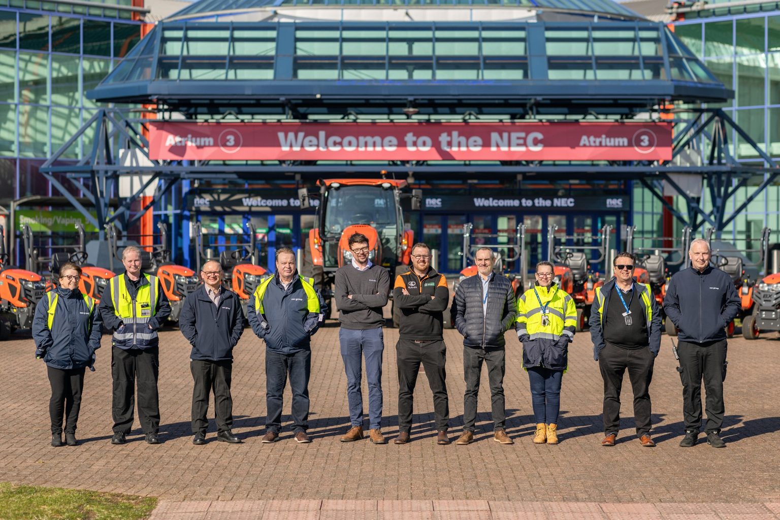 The Show Goes On with Kubota Fleet at The NEC 2 NEC 012 med