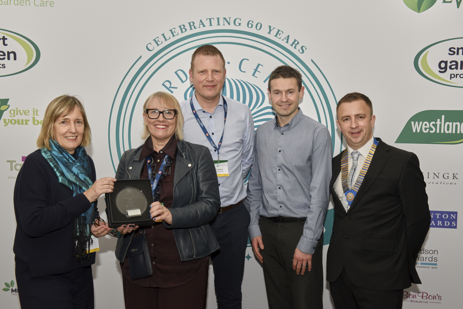 GCA hands out awards to top garden centres at 2026 conference 1 DSC 5506 GCA GROW Training Award – Squires Garden Centre Hare Hatch 1