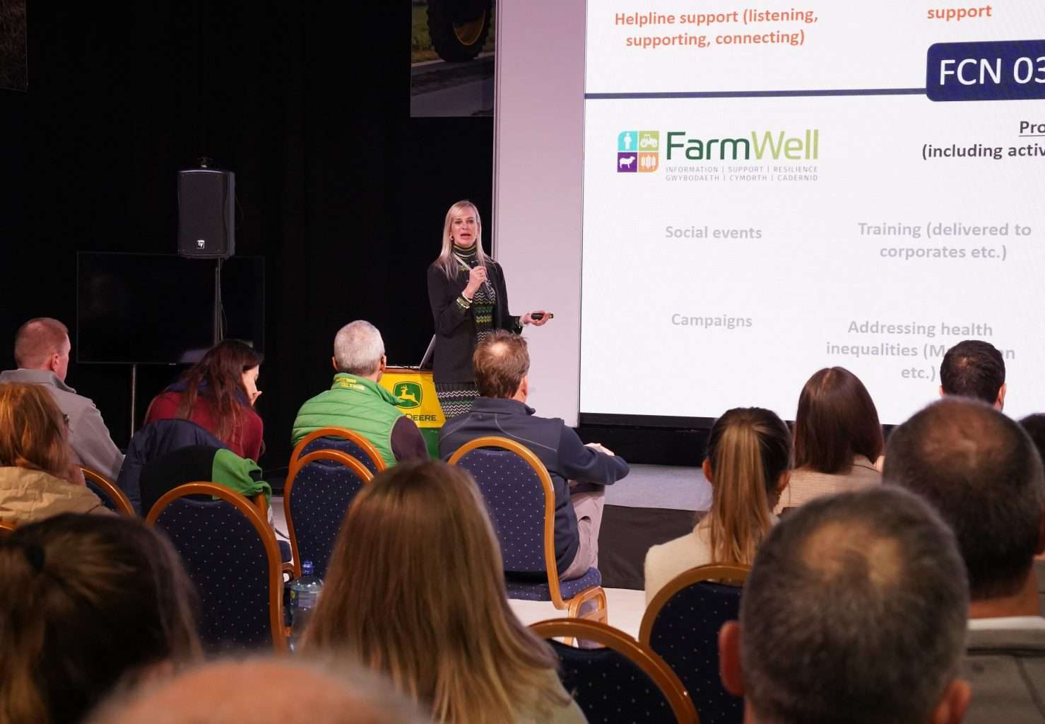 John Deere names FCN as charity partner for 2026 1 Georgina Lamb at JD launch 2
